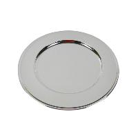 Portaplato Redon Baño/Plata 12"