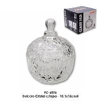 Dulcero Cristal c/tapa - 10.1x13cmH