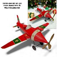 Avioneta Metal NAV XL - 90x110x35cmH